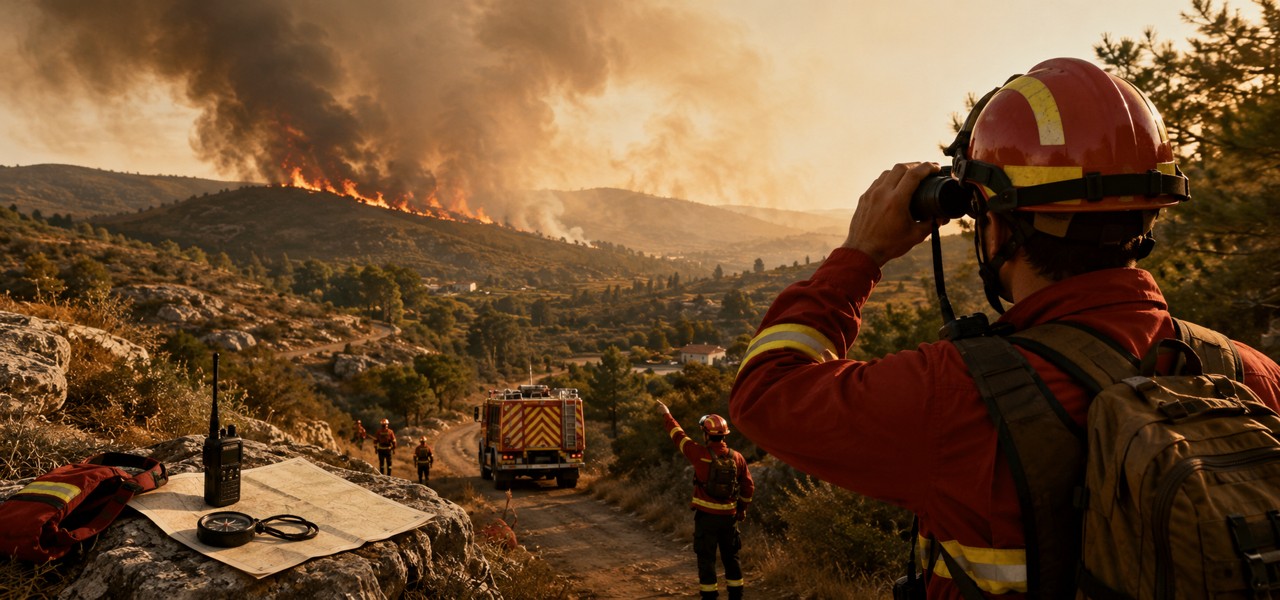 Protocolo LACES em incêndios rurais